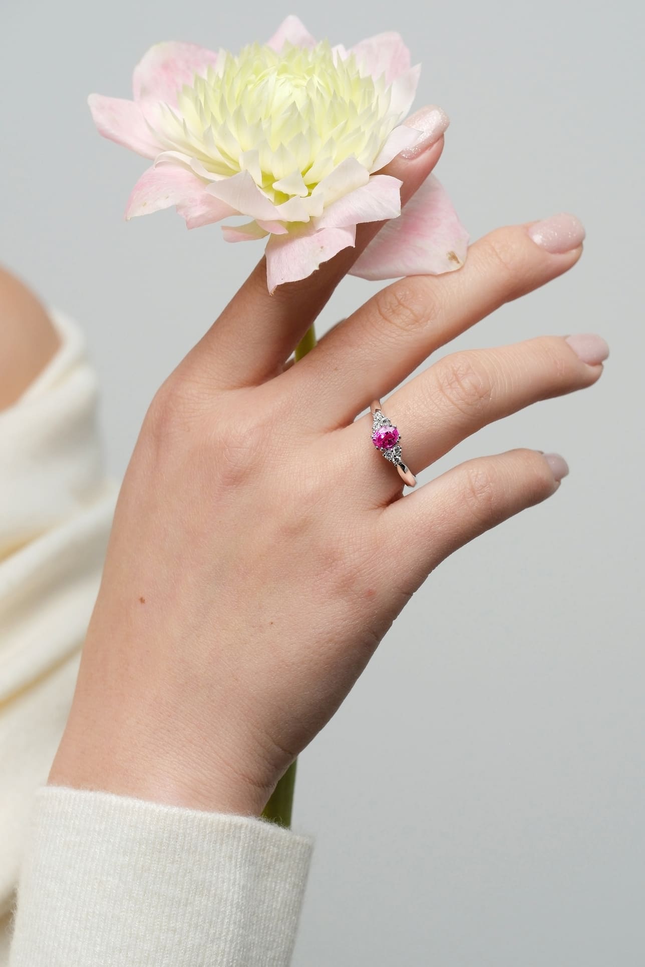 Zaffiro Rosa Oval - immagine 5