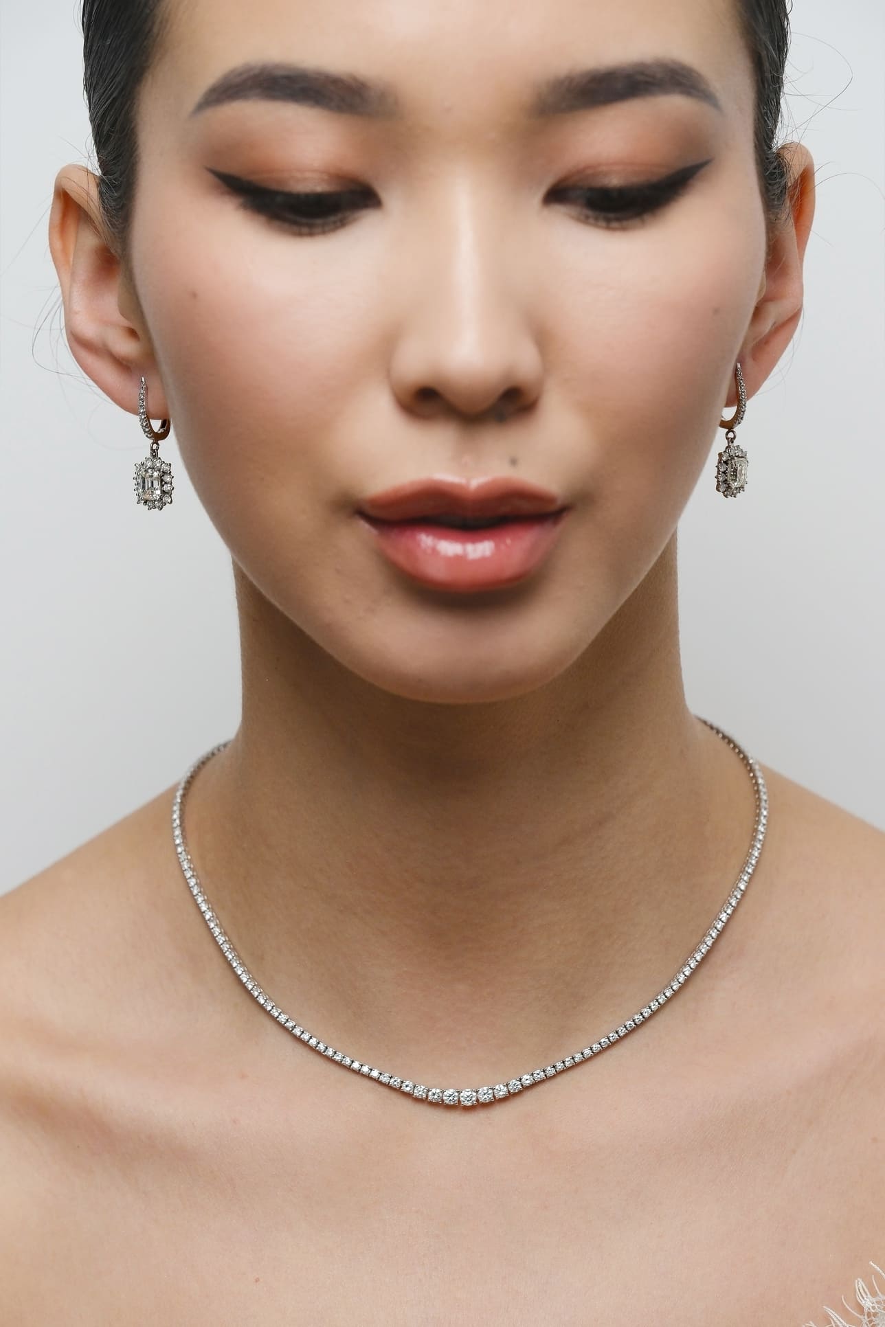 Degradè Tennis Necklace - Image 3