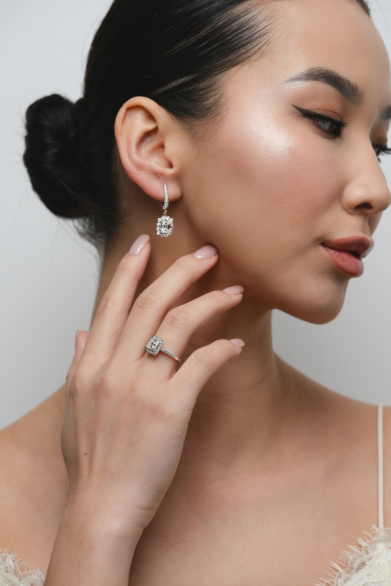 Emerald-Cut Earrings - Image 2